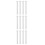 12Pcs White ABS Mini Classical Roman Pillars for Micro Landscape Decor 8