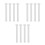 12Pcs White ABS Mini Classical Roman Pillars for Micro Landscape Decor 7
