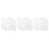 6Pcs White Skull Silicone Molds for Halloween Chocolate Candy 6