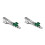 2Pcs Durable Alloy Tie Clips for Men St Patrick's Day Suit Accessories 6