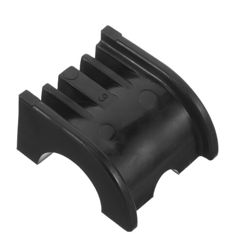 5Pcs Black Rubber Front Stabilizer Bushing Replacement for Motorcycle 2