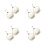 8Pcs Two-in-One Ceramic Chopstick Rest and Soy Sauce Plate 6