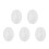 5Pcs Quick Release Clay Mold for Handmade Mini Ceramic Vase Magnets 5