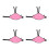 4Pcs Roller Skating Hip Pads Ergonomic Tailbone Protection 7
