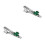 2Pcs Durable Alloy Tie Clips for Men St Patrick's Day Suit Accessories 5