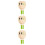 6Pcs Natural Wood Beach Ball Racket Lightweight Durable Beige Set 5