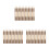 42Pcs Rustic Natural Bark Pencils Light Brown Wood for Writing Drawing 8
