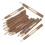 42Pcs Rustic Natural Bark Pencils Light Brown Wood for Writing Drawing 2