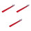 3Pcs Adjustable Circular Saw Positioning Clamp with Red Aluminum Base 4