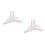 4Pcs Shower Splash Guard Clear Acrylic Bathtub Splash Protection Panel 6
