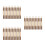 42Pcs Rustic Natural Bark Pencils Light Brown Wood for Writing Drawing 4