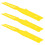 12Pcs Yellow Paint Manual Mixing Rods for Home Use 1