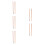 10Pcs Brown Waterproof Wooden Eyebrow Pencil User-Friendly Makeup Tool 6