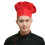5Pcs Red Cooking Chef Hats Mushroom Design Cotton Polyester Caps 10
