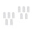 10Pcs Attendance NFC Cards White ABS NFC Chip Tags for Mobile Devices 8