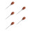 5Pcs Wooden Handle Sewing Awl for Bookbinding and DIY Projects 6