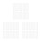 30Pcs Durable Plastic Microscope Slide Storage Organizer Transparent 8