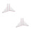 4Pcs Shower Splash Guard Clear Acrylic Bathtub Splash Protection Panel 8