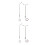 8Pcs Compact Mini Street Light Silver Miniature Lamp for Model Train 7