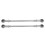 6Pcs Durable Silver Metal Ball Joint Kit for Atv Tie Rod Replacement 3