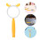Miniature Plastic Magnifier for Kids Science Exploration Toy 8