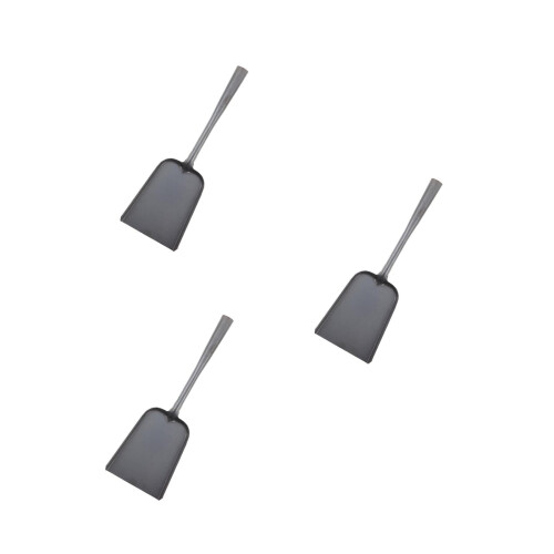 3Pcs Sturdy Metal Fireplace Ash with Ergonomic Handle for Bbq 2
