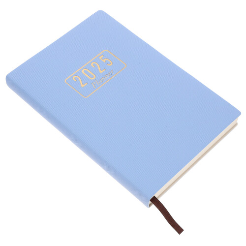 4Pcs Blue Portable Planner Organizer Notebook for Office and Home 2