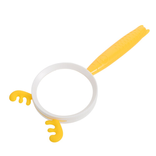 2Pcs Preschool Science Hand Lenses Plastic Mini Magnifier for Reading 1