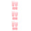 15Pcs Universal Pink Silicone Thumb Rest Cushions for Saxophone 4