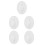 5Pcs Quick Release Clay Mold for Handmade Mini Ceramic Vase Magnets 4