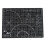4Pcs Self Black Craft Cutting Mat for Quilting and Sewing 3