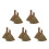 10Pcs Multifunctional Coffee Coffee Mini Broom for Keyboard and Table 4