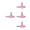 4Pcs Roller Skating Hip Pads Ergonomic Tailbone Protection 5