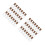 48Pcs Tiny Glass Vials with Cork Stoppers Mini Clear Bottles for Decor 5
