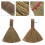 10Pcs Multifunctional Coffee Coffee Mini Broom for Keyboard and Table 10