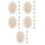 25Pcs Handheld Wood Thread Storage Organizer for Sewing and Embroidery 4