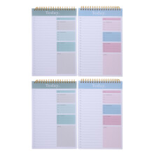 8Pcs Notepads Daily Weekly Planner Multi Color Paper Easy Use for Home
