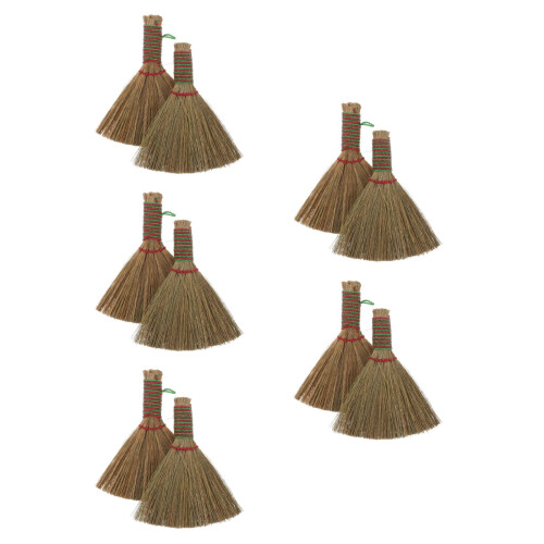 10Pcs Multifunctional Coffee Coffee Mini Broom for Keyboard and Table 2
