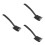 3Pcs Black Bbq Cleaning Brush with Ergonomic Handle and 7