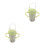 2Pcs Bedside Drinking Cups for Elderly Leakproof Straw Cups Green 8