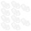 40Pcs White Disposable Fitted Massage Table Sheets for Spa and Salon 2