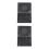 4Pcs Self Black Craft Cutting Mat for Quilting and Sewing 7