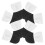 48Pcs Breathable Sponge Shoulder Pads Removable Anti-Slip for Jackets 3
