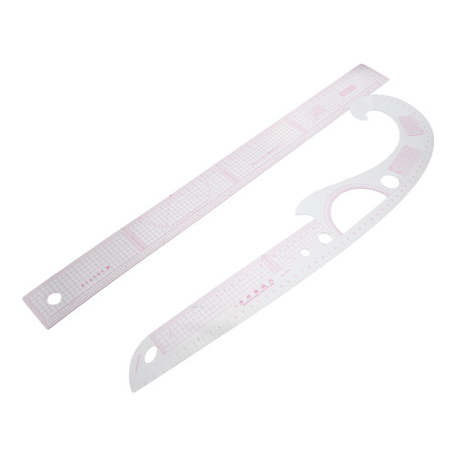 3Sets Flexible Transparent Sewing Tools Curve Ruler for Dressmaking 1