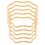 25Pcs ABS Fan Frameworks Light Yellow for DIY Hand Fans Wedding Crafts 3