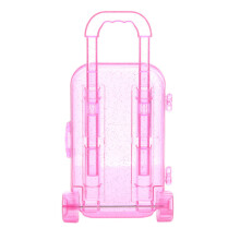 4Pcs Purple Baby Doll Mini Luggage Case Stylish Doll Decoration