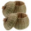 4Pcs Compact Bamboo Go Game Jars with Lid Olive Green Storage 1