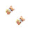 2Pcs DIY Plush Dog Needle Felting Kit Multi Color Wool for 7