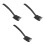 3Pcs Black Bbq Cleaning Brush with Ergonomic Handle and 6