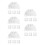 20Pcs Cage Insulation Cover Plastic Nest for Poultry Eggs 5